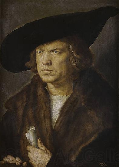 Albrecht Durer Portrait of an Unidentified Man Spain oil painting art